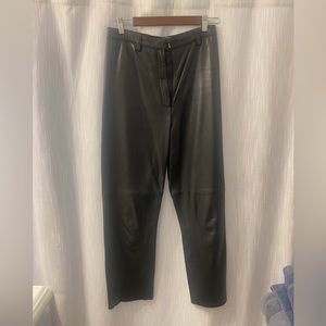 Reformation Veda Vegan Leather Pants Size 6